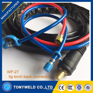 wp-27 tig water cooled gun flexible water cooled tig torch